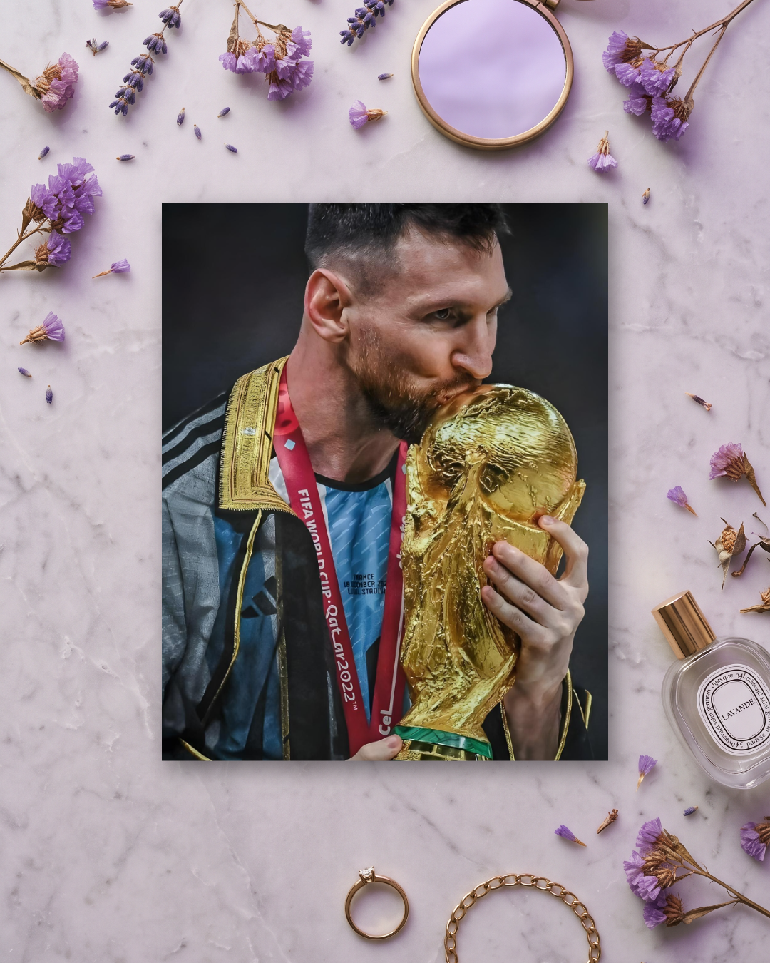 Cuadro personalizado categoría Deportes, en vinilo sobre madera